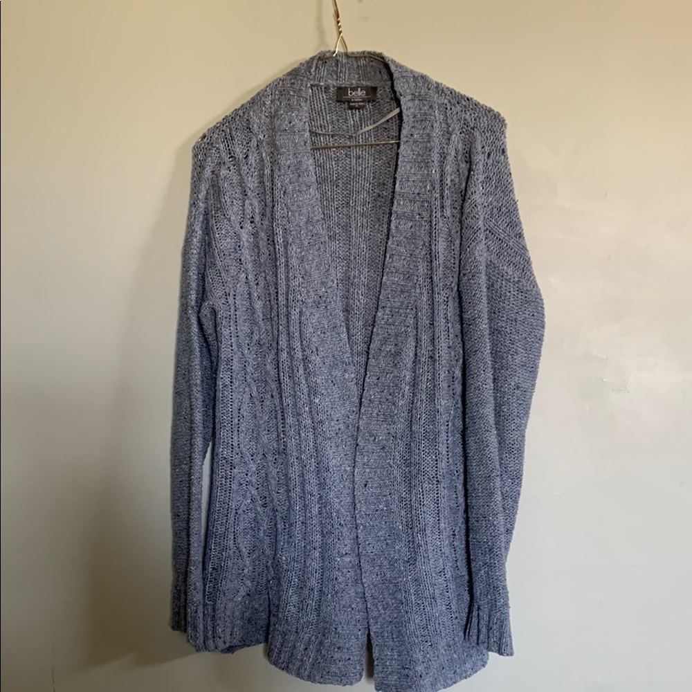 Belldini Blue Cardigan Sweater